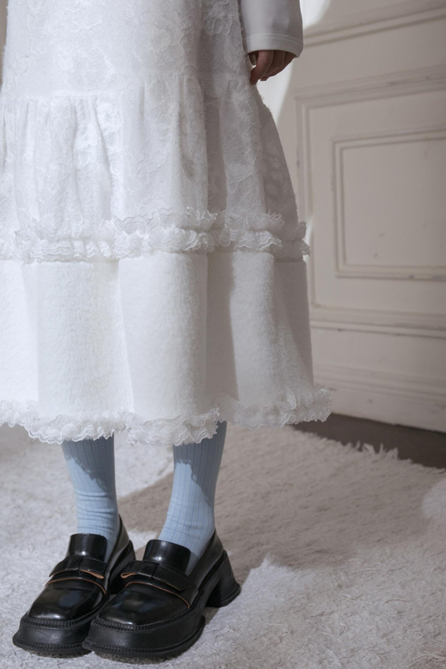 First Snow Lace Skirt