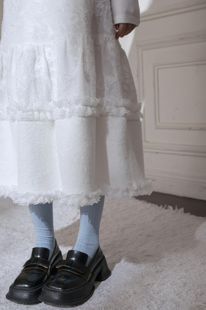 First Snow Lace Skirt