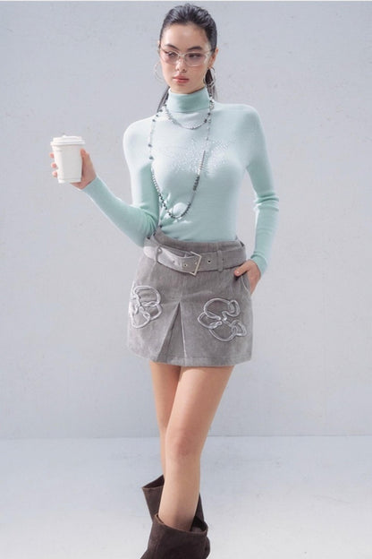 Gentle Respectfulness Wool Knit Top
