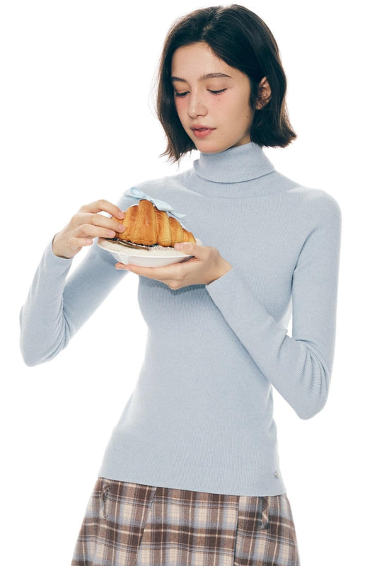 Winter Colorist Turtleneck Top