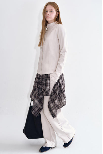 Urban Modern Sporty Cardigan Suit & Pants Set-Up