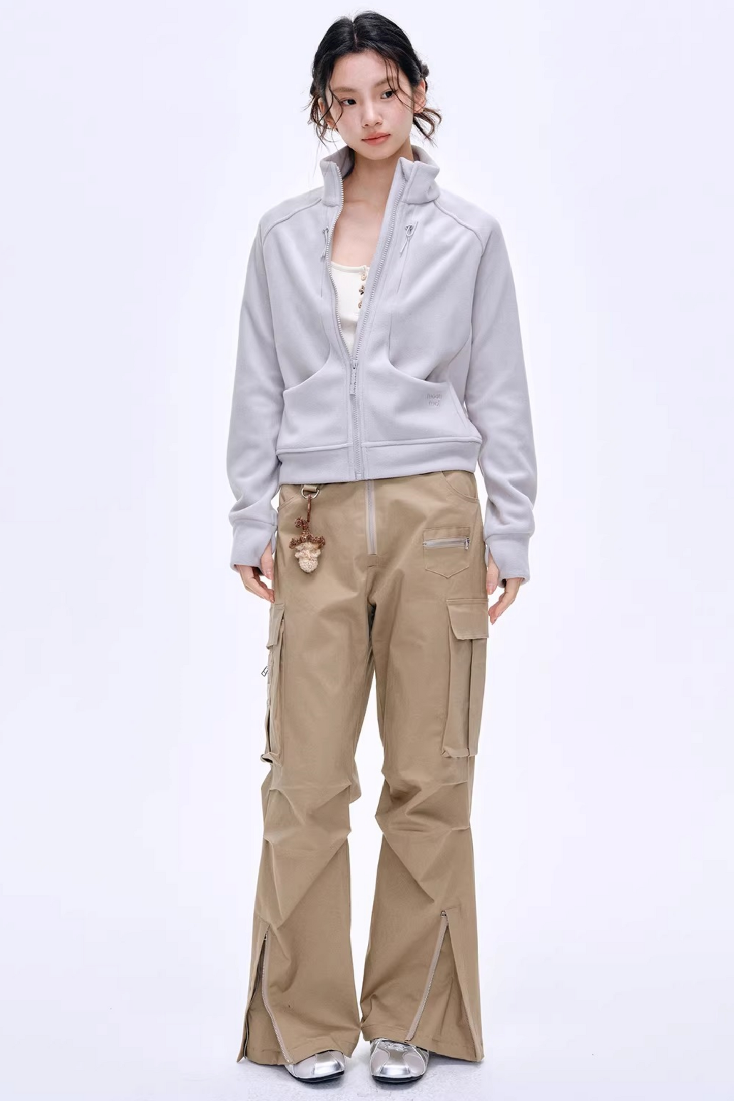 Pantaloni da Lavoro Plissettati Vintage