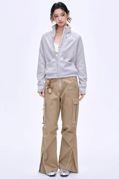 Pantaloni da Lavoro Plissettati Vintage