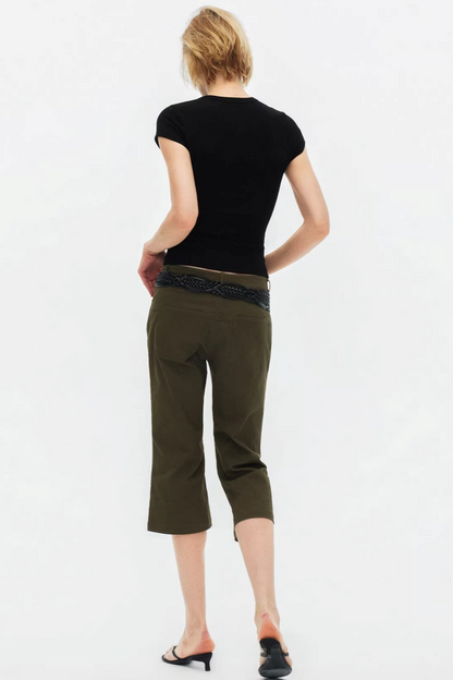 Vintage Exposed Seam Flared Jeans