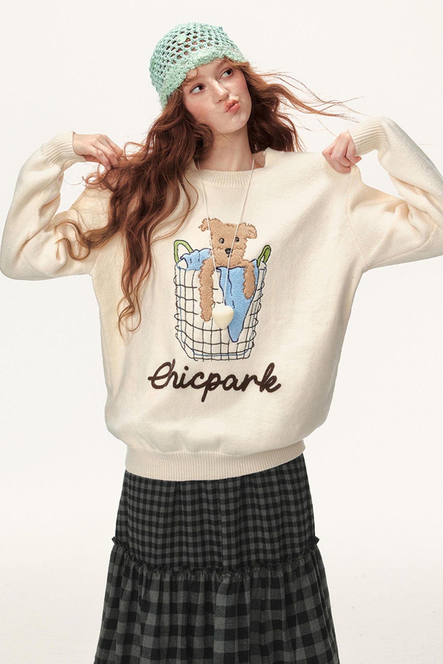 Sweet Vintage Bear Top