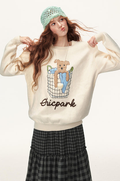 Sweet Vintage Bear Top