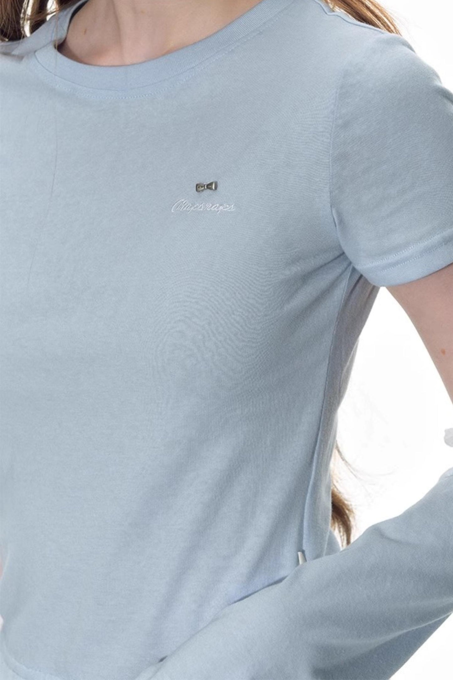 Nap Lace Stitched Short Sleeve T-Shirt Set