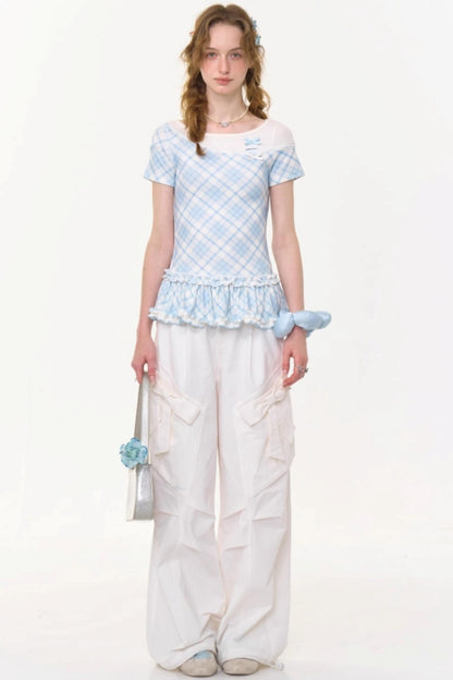 Summer Plaid T-Shirt