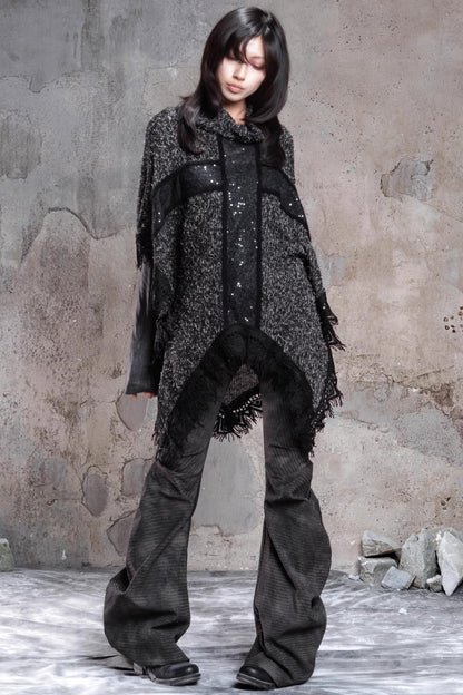 Retro Punk Cross Cloak