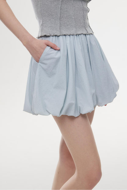 Elegant Fluff A-Line Skirt