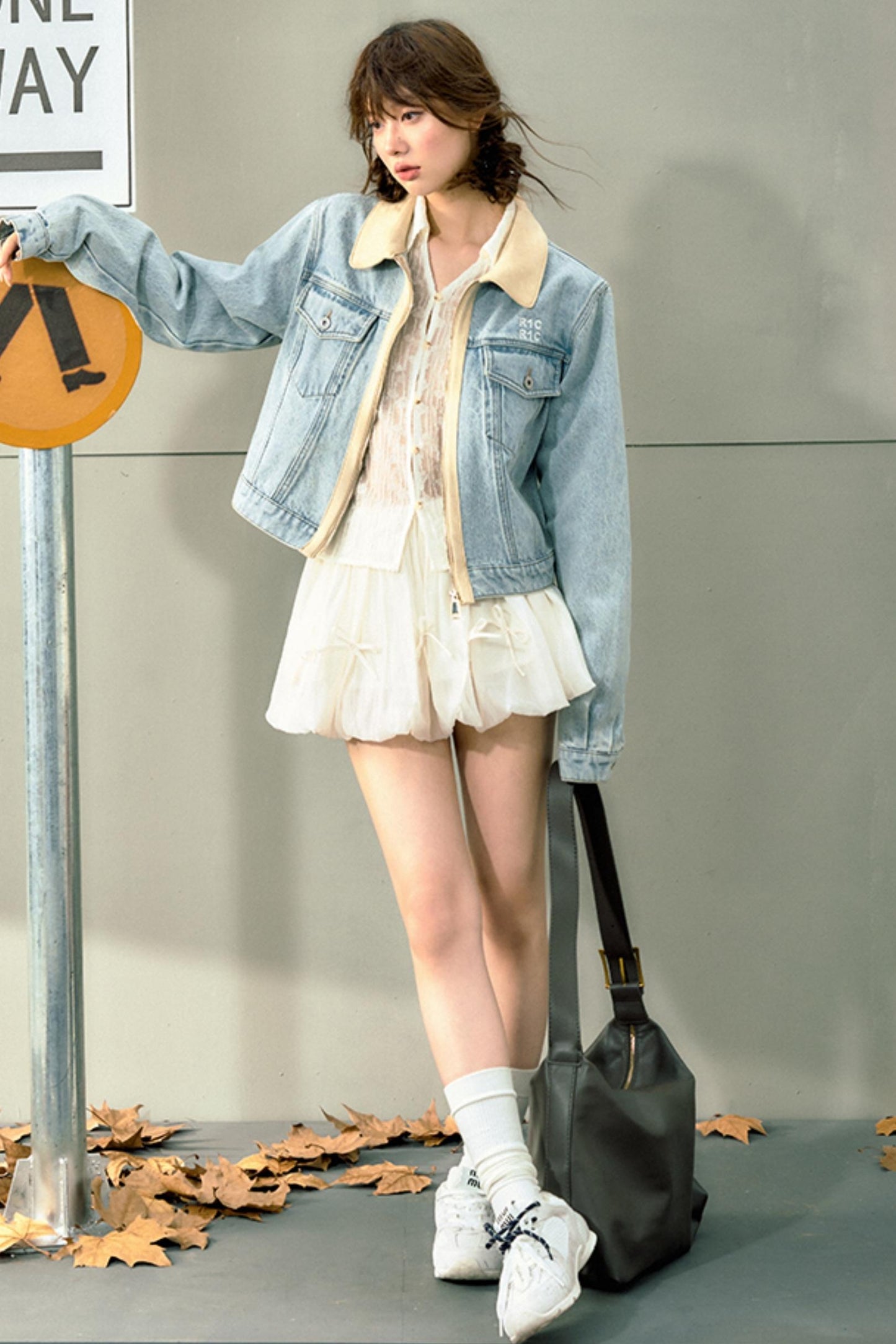 White Lace Blouse Shirt