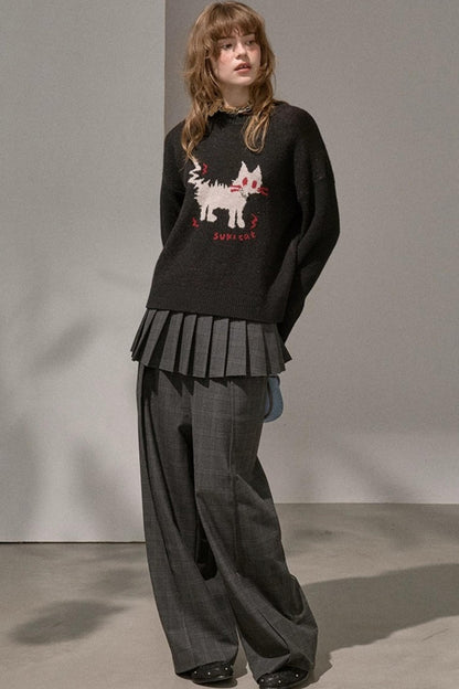 Winter Fur Drop Sweater