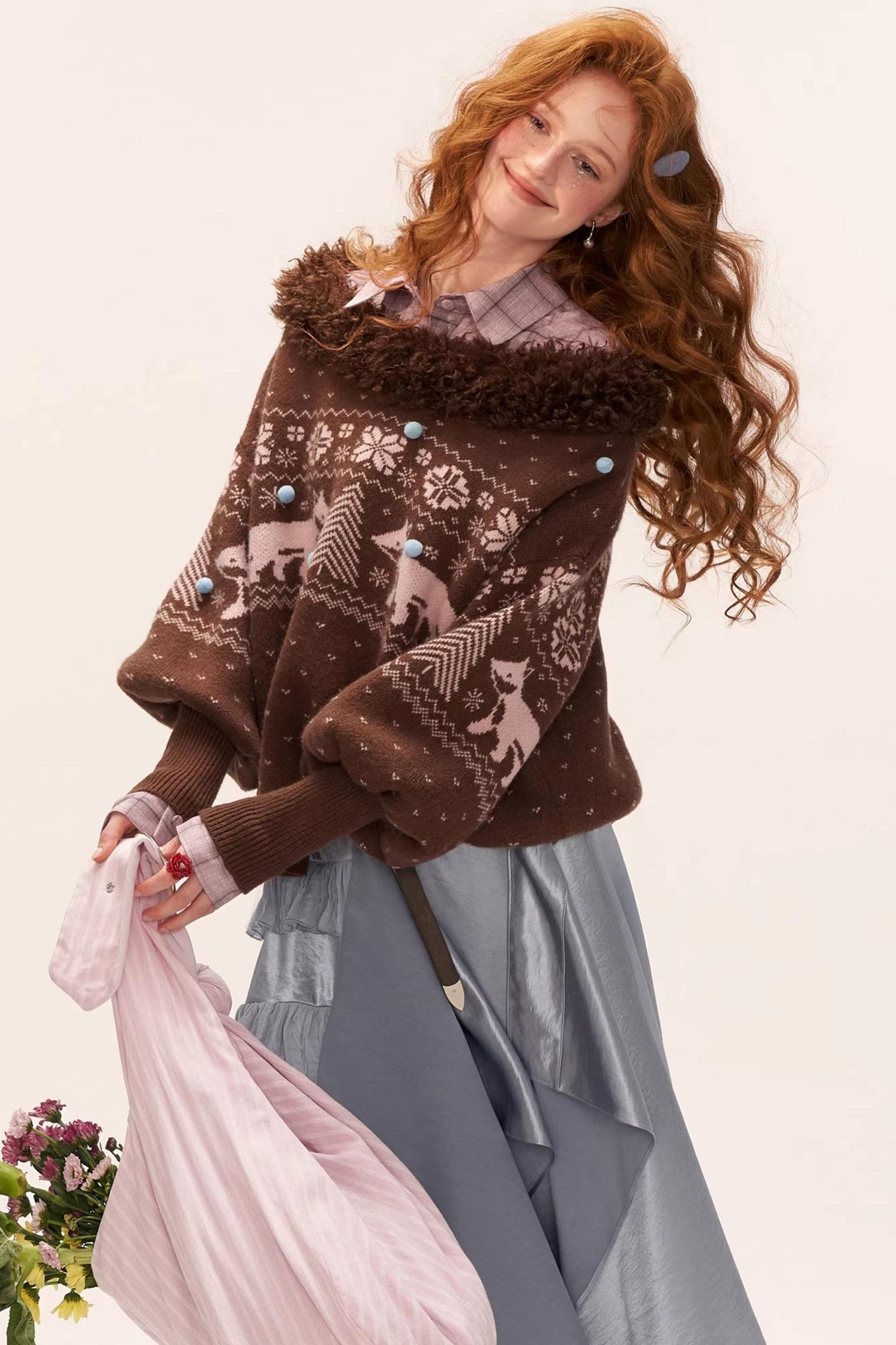 Fair Island V-Neck Sweater