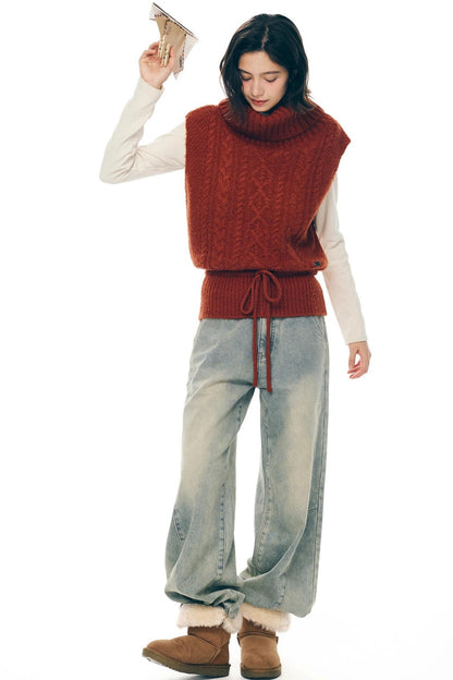 Winter Snow Knitted Sweater