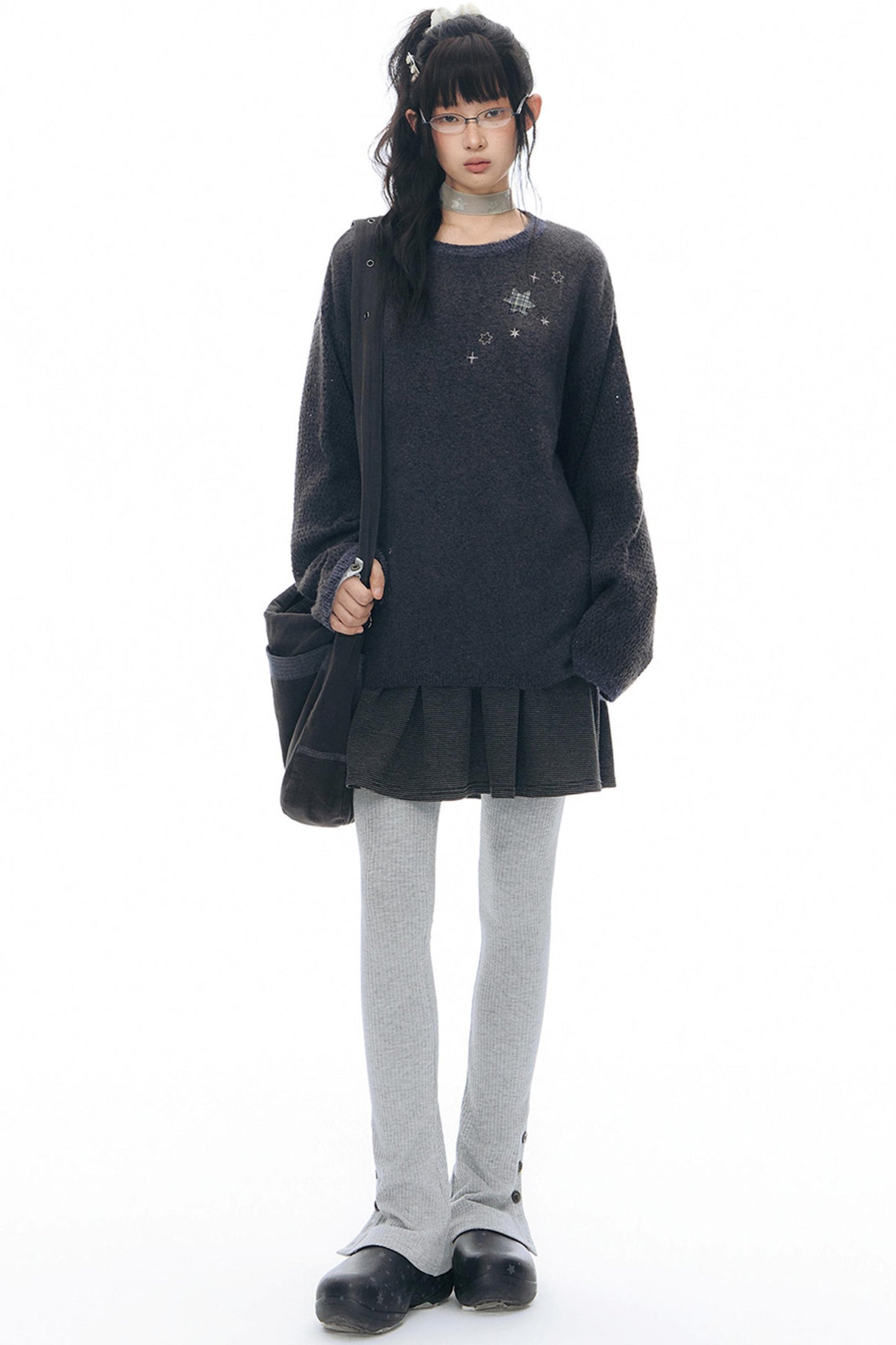 Original Knit Slit Leggings