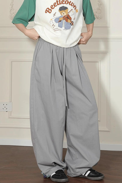 Summer Breeze Wide-Leg Sweat Pants