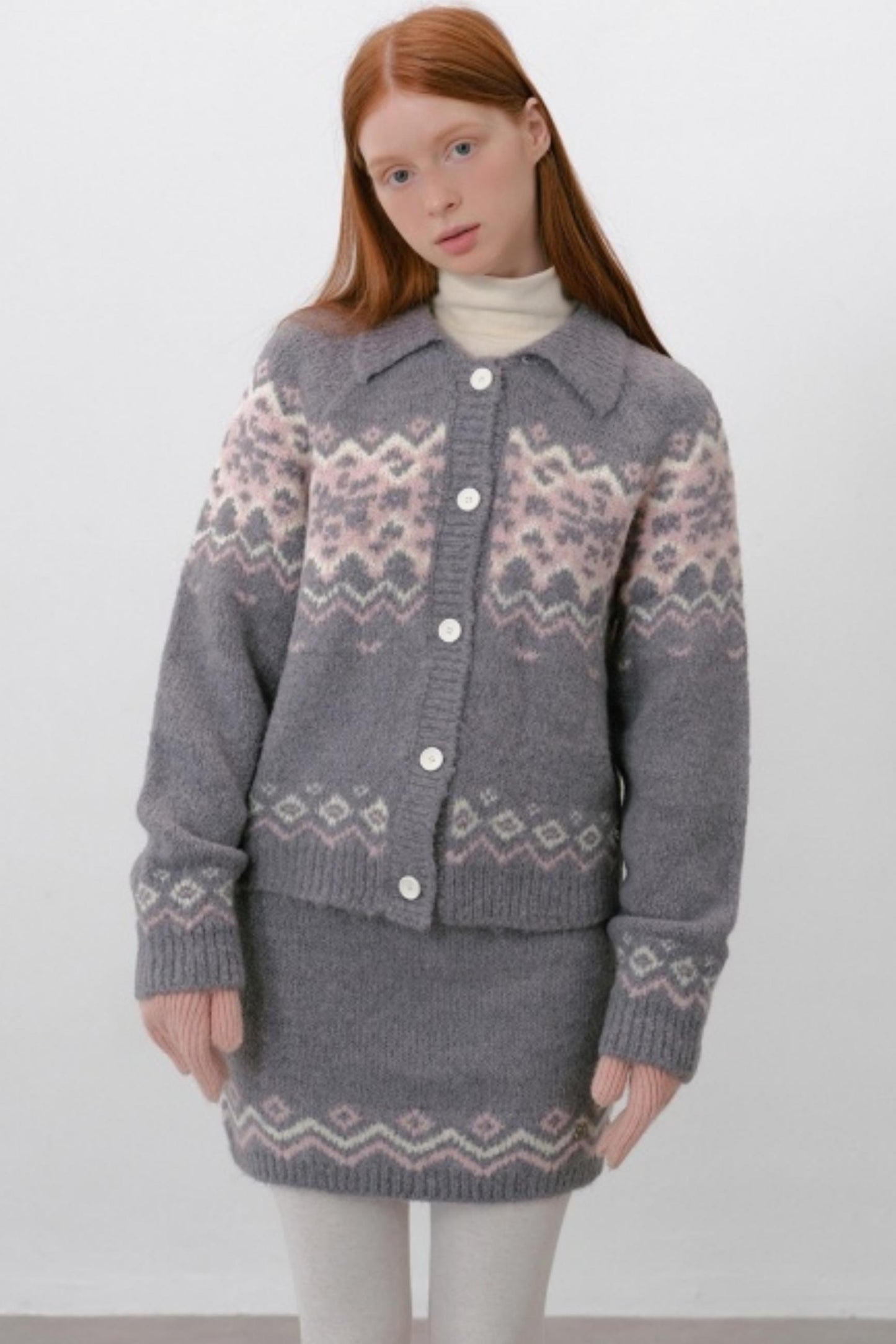 Winter Fair Island Knitted Skirt