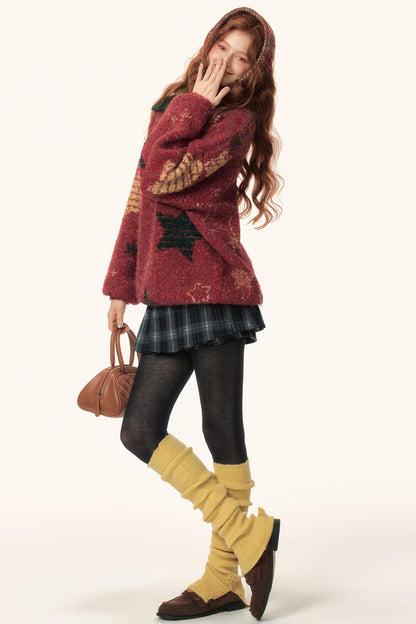 Color-Blocked Star Polo Top