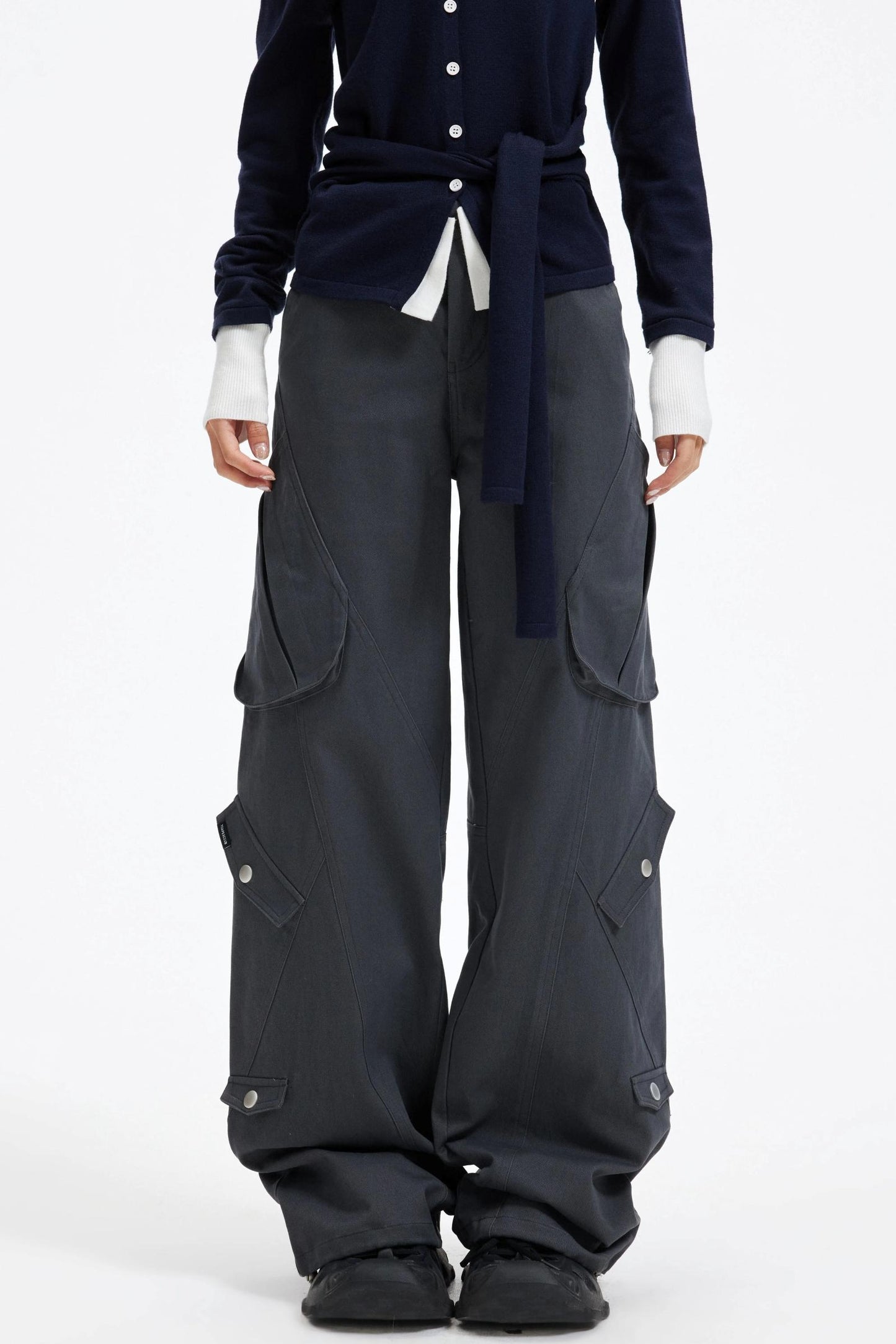 Versatile Casual Wide-Leg Pants