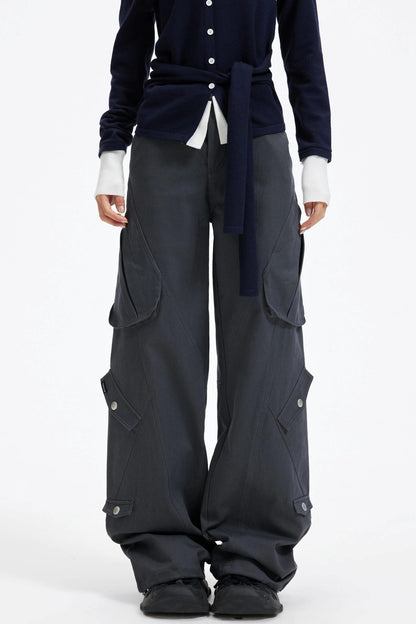 Versatile Casual Wide-Leg Pants