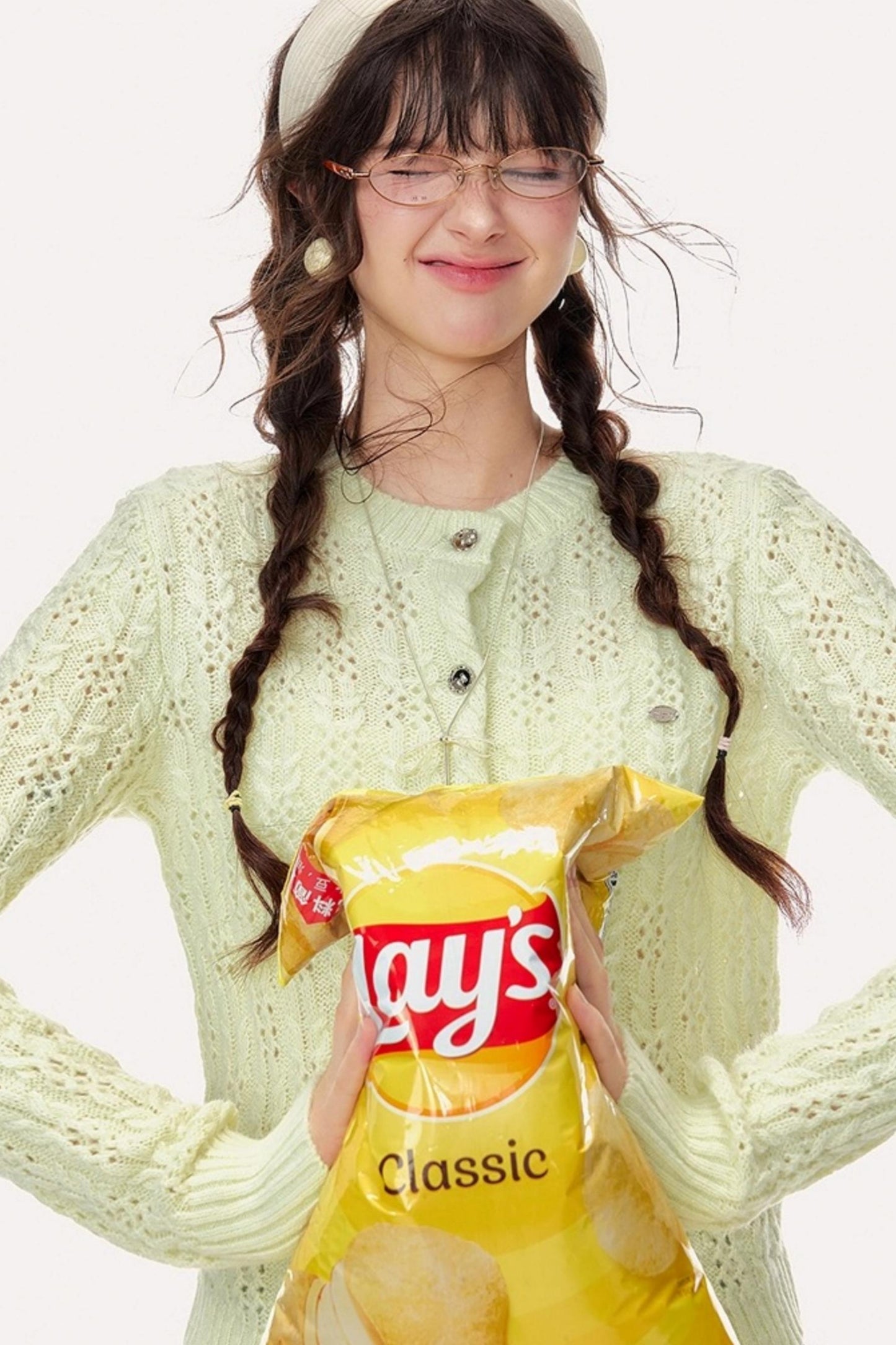 Gentle Knitted Sweater Top