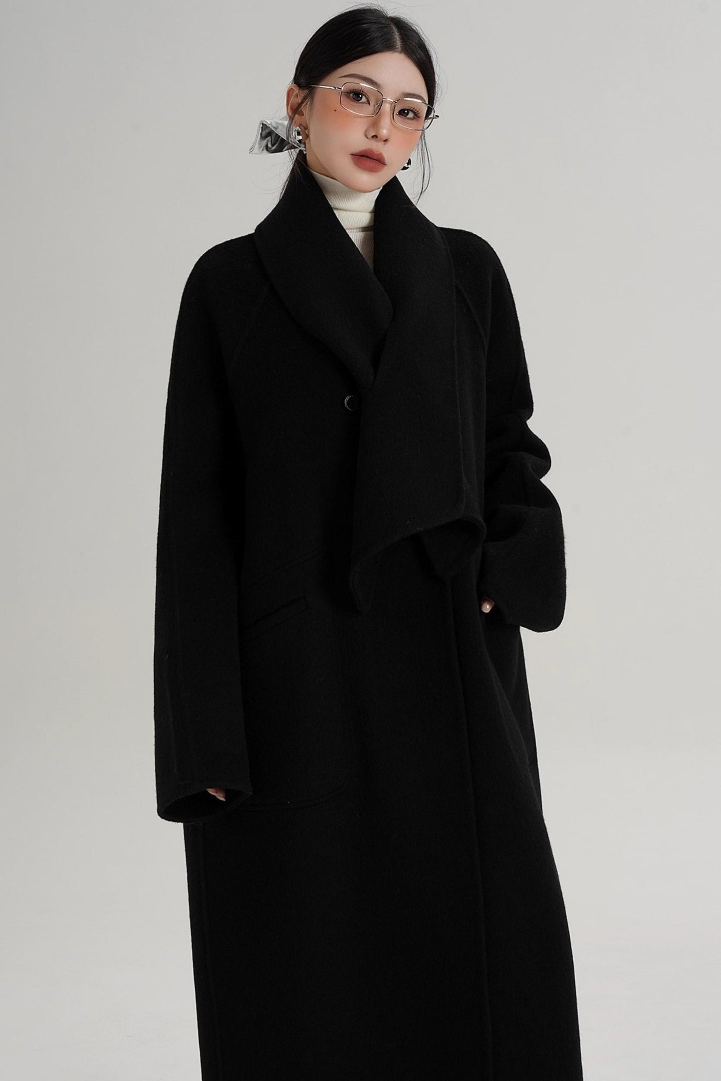 Reversible Woolen Wool Coat