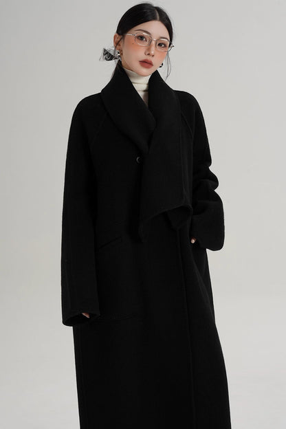 Reversible Woolen Wool Coat