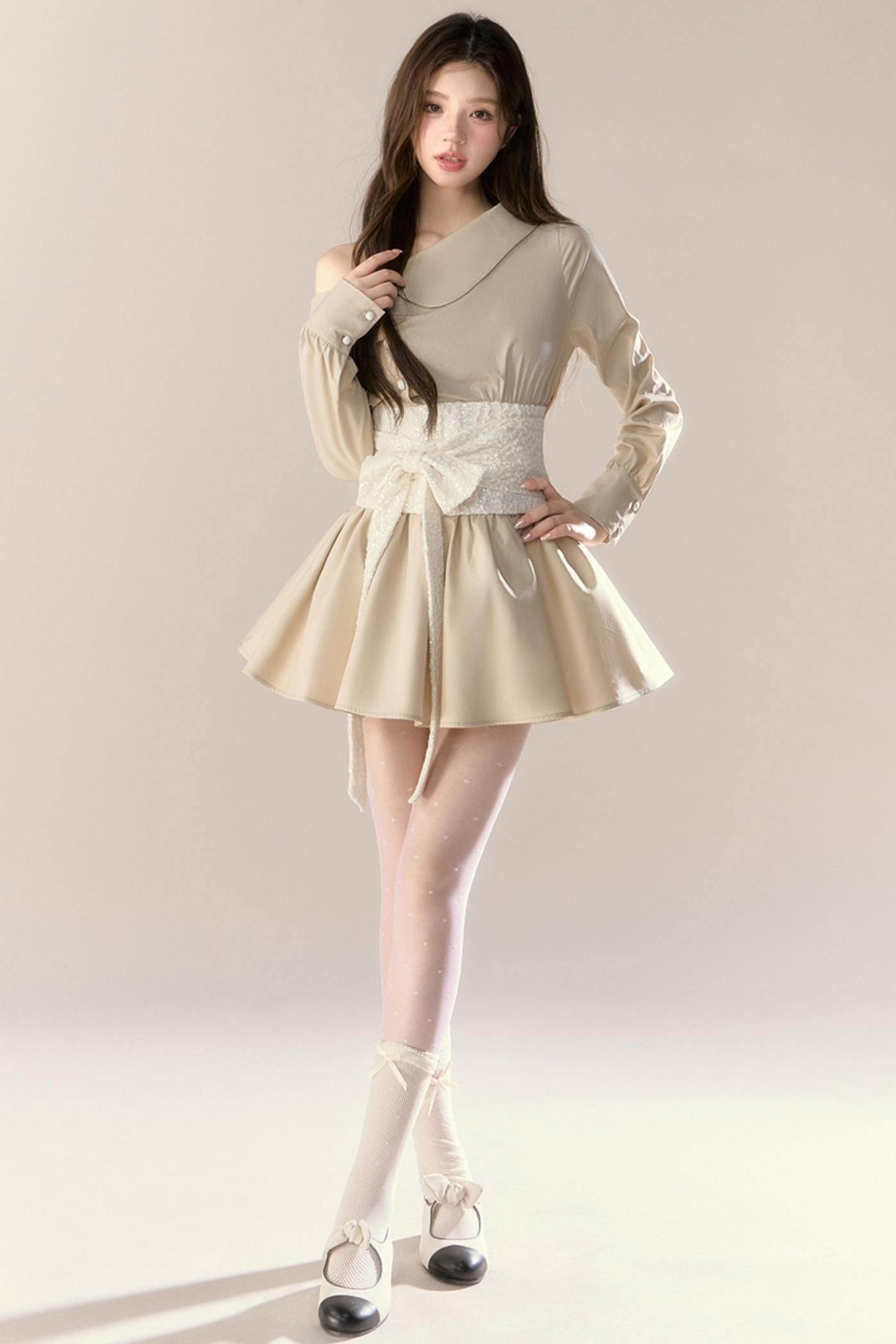 Heartbeat Shoulder Dress