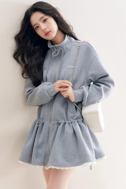 Lazy Casual Sweatshirt Dress