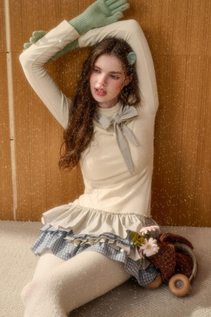 Lake Blue Vichy Dress