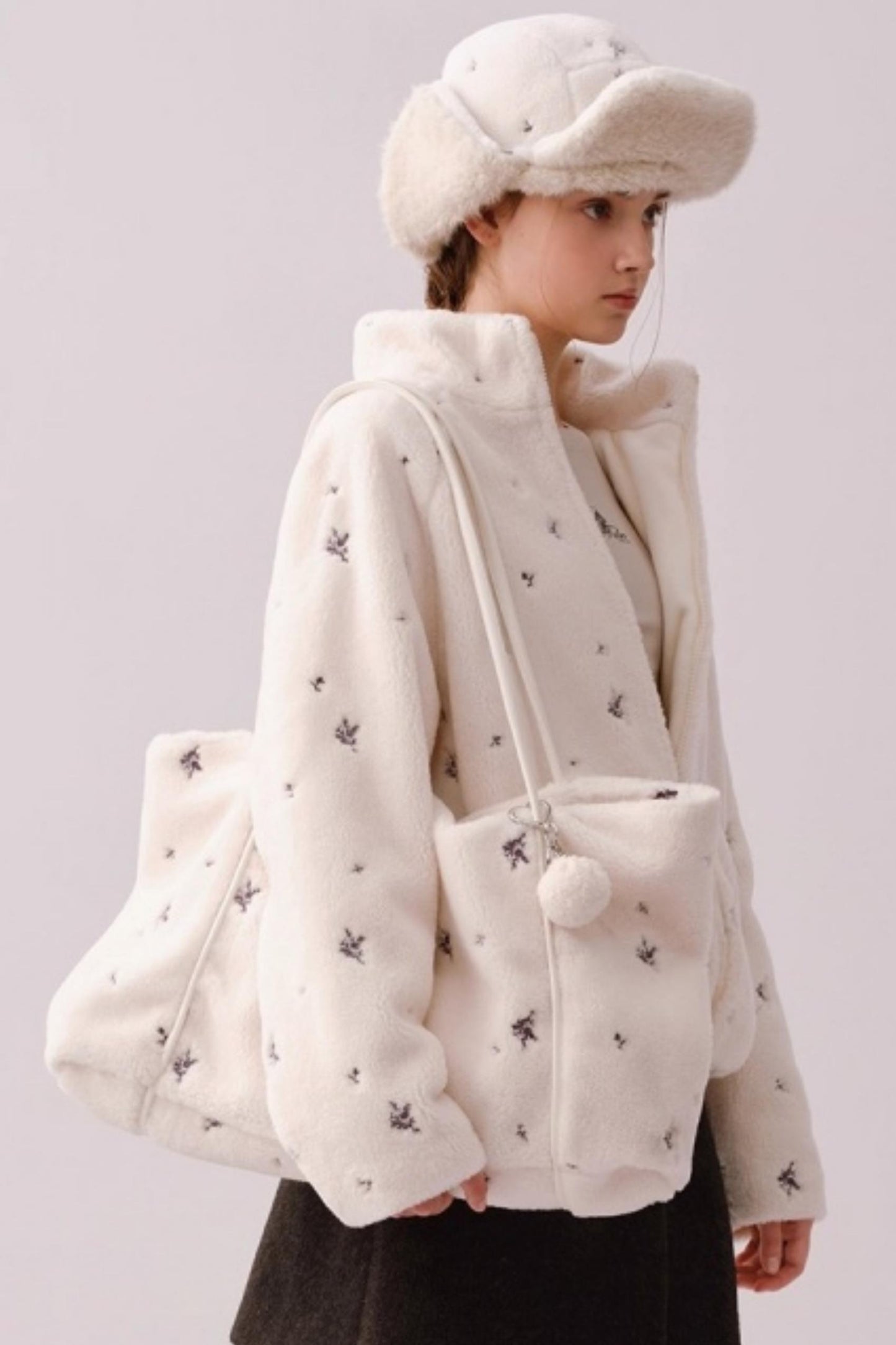 Endless Thoughts Floral Tote Bag