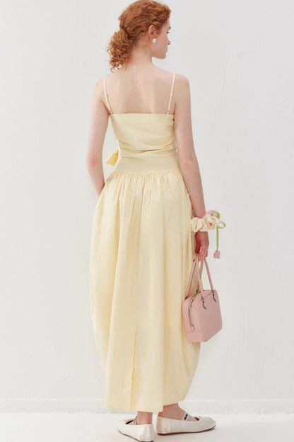 Tie-Waist Sheath Dress