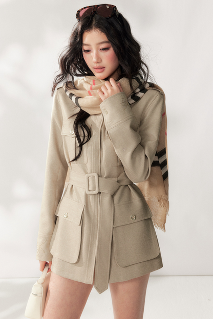 Gilded Butterfly Embroidery Jacket