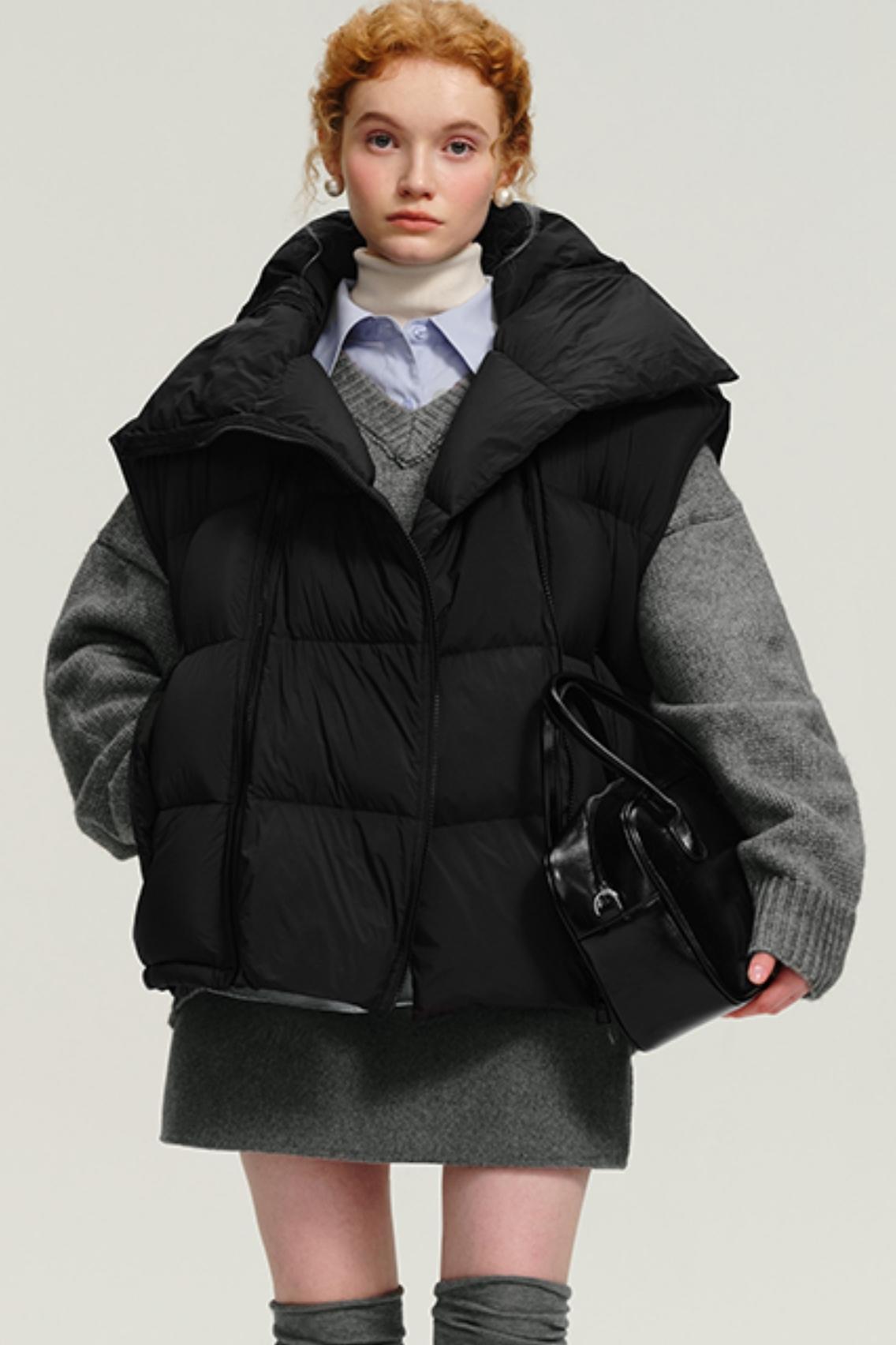 Winter Puff Design Duck Down Vest