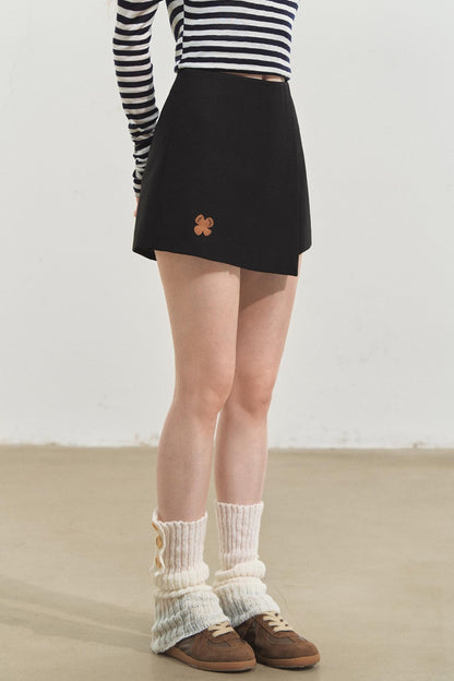 Fun Flower Culottes Skirt