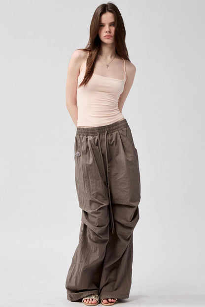 Shaped Drape Bustier Top