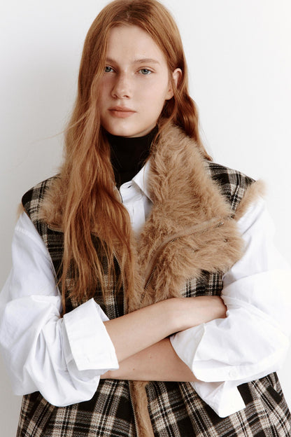 Warm Wool Fleece Vest