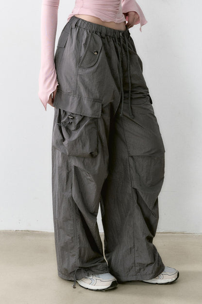 Large Pocket Loose Fit Cargo Pants