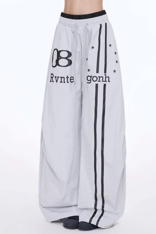 American Retro Star Wide-Leg Pants