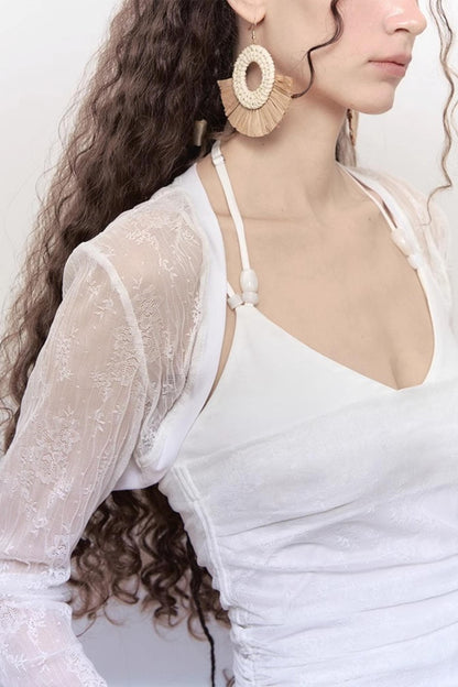 Luminous Lace Jacket