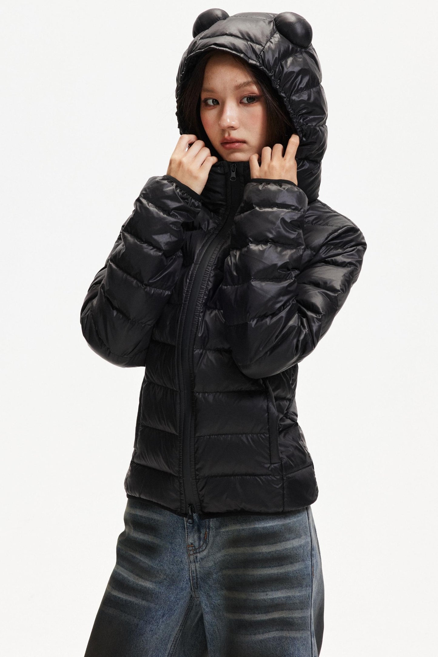 Little Bear Ear Down Jacket