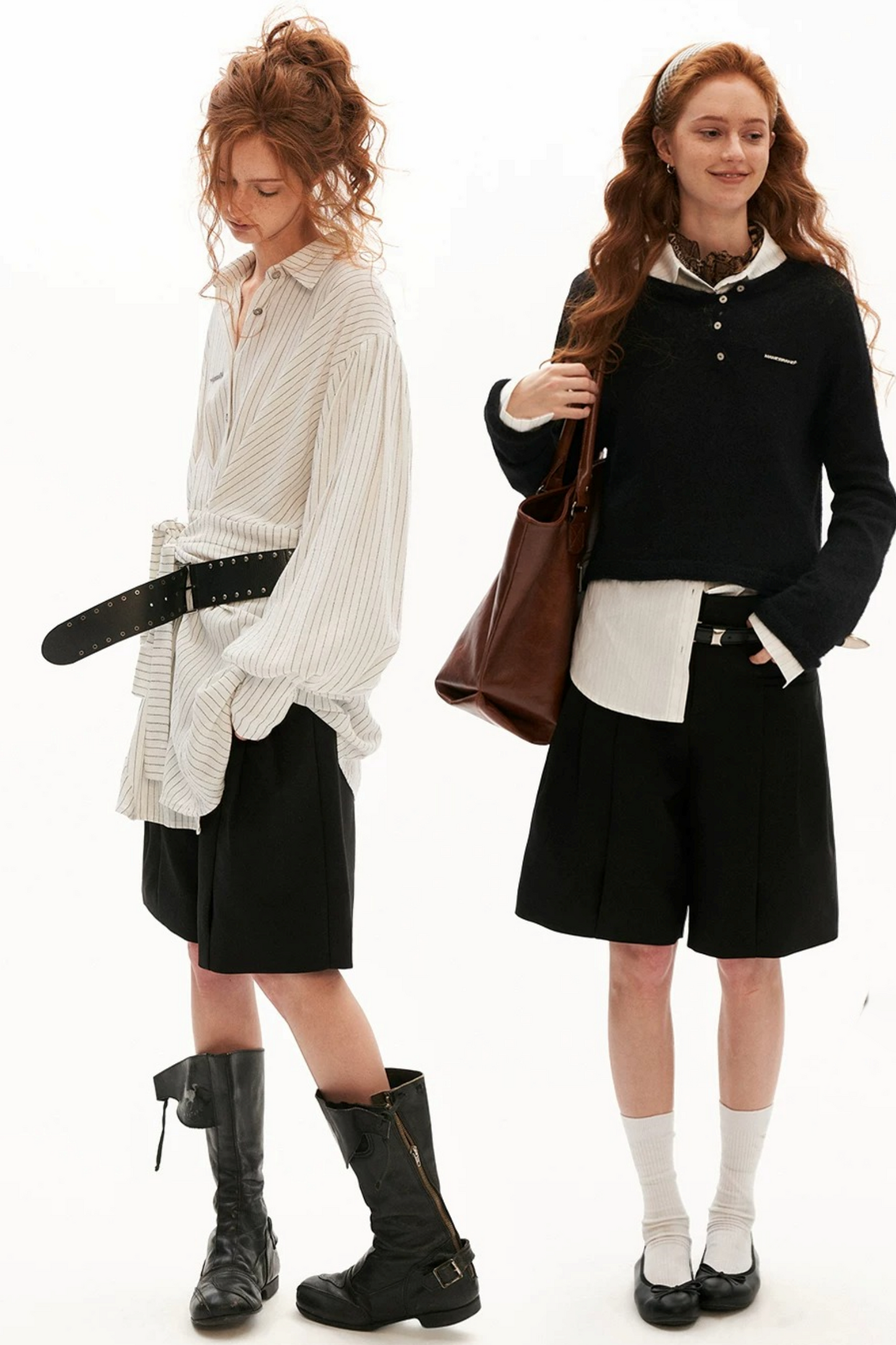 Stretch Twill Drape Shorts