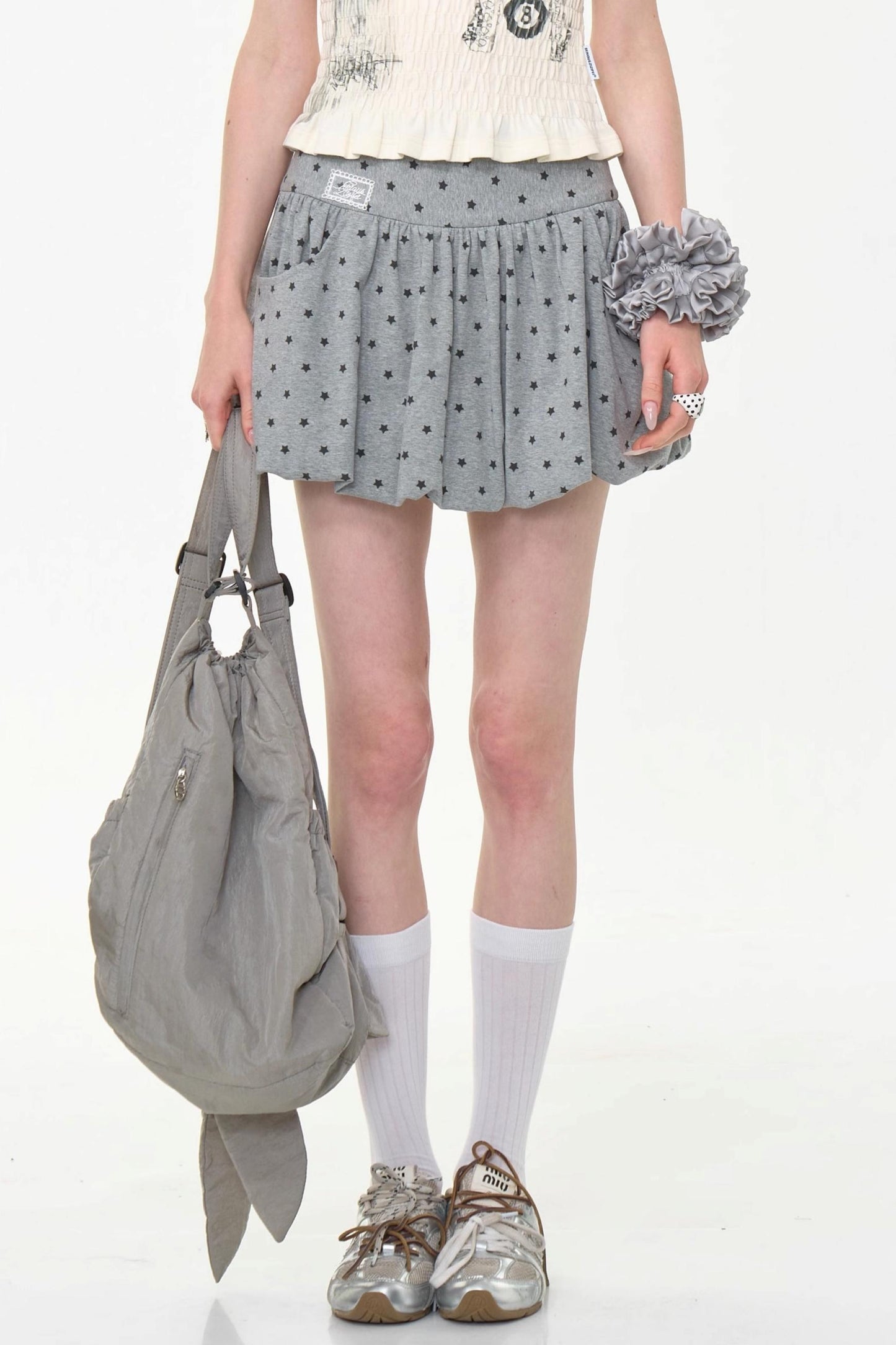 Starry Polka Dot Skirt