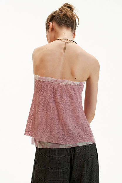 Lace Splicing Camisole Top
