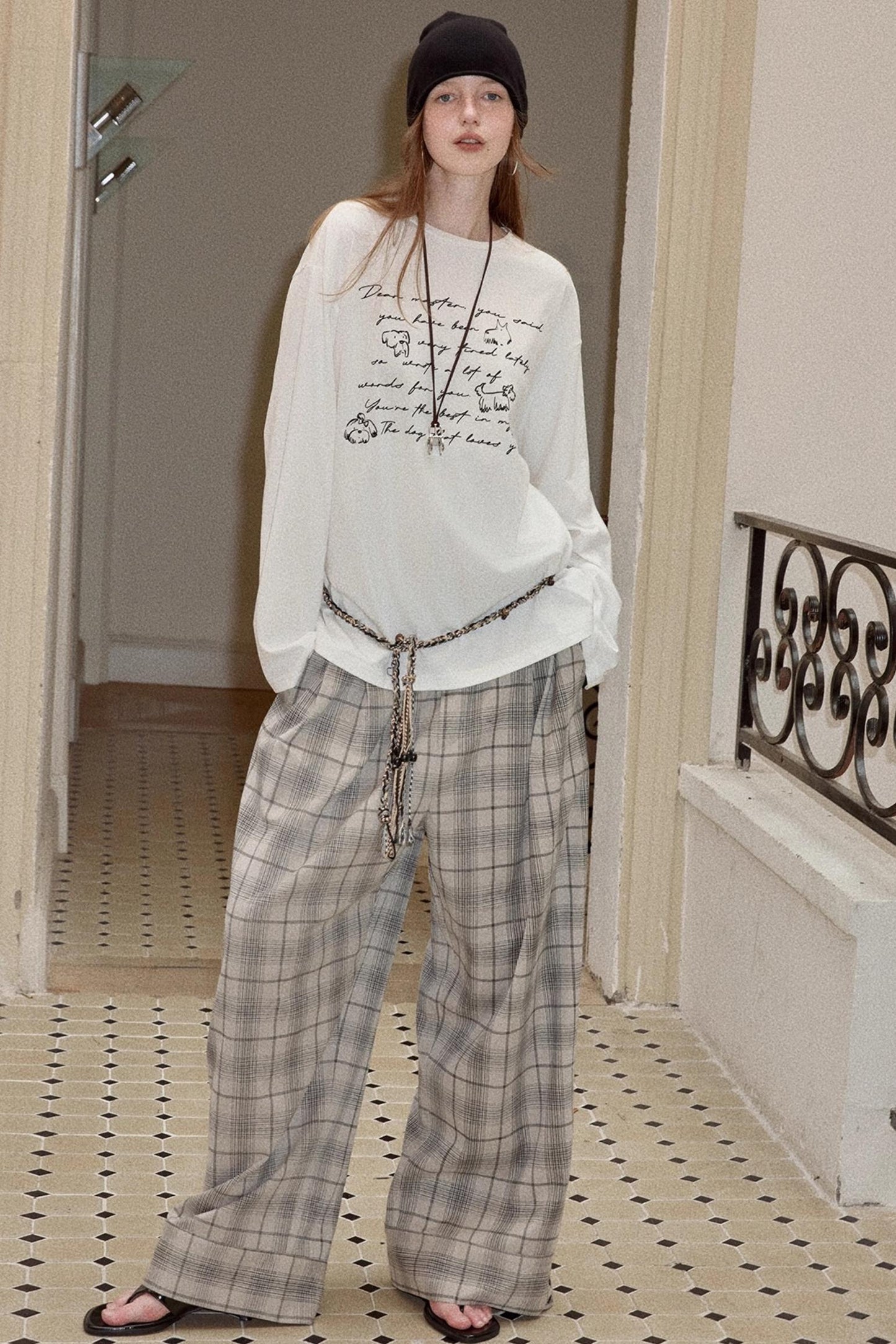 Cotton Printed Long Sleeve T-Shirt