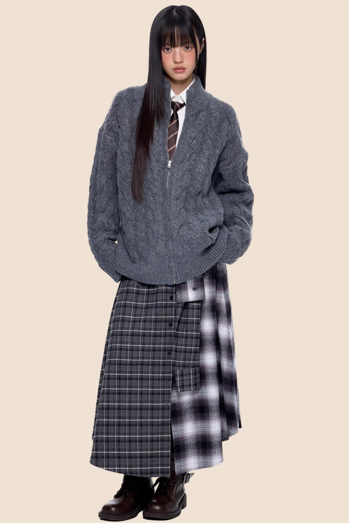 Twisted Knit Cardigan