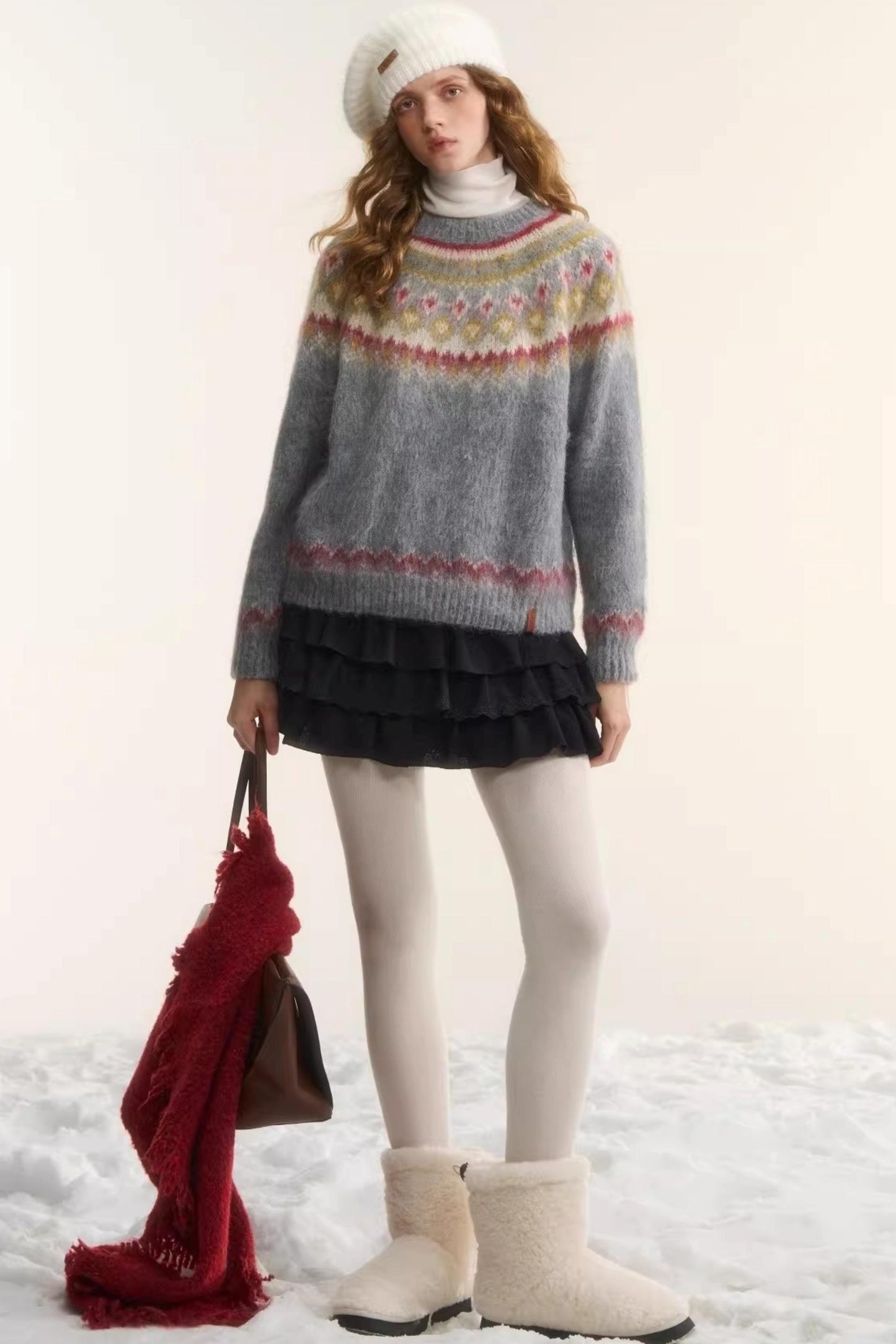 Fair Isle Jacquard Sweater