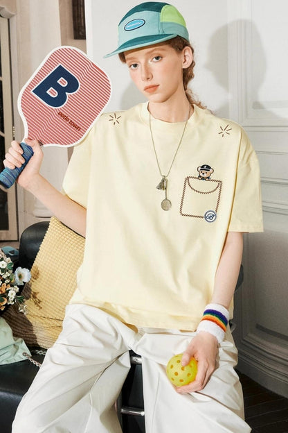 Beetle Embroidered Tee