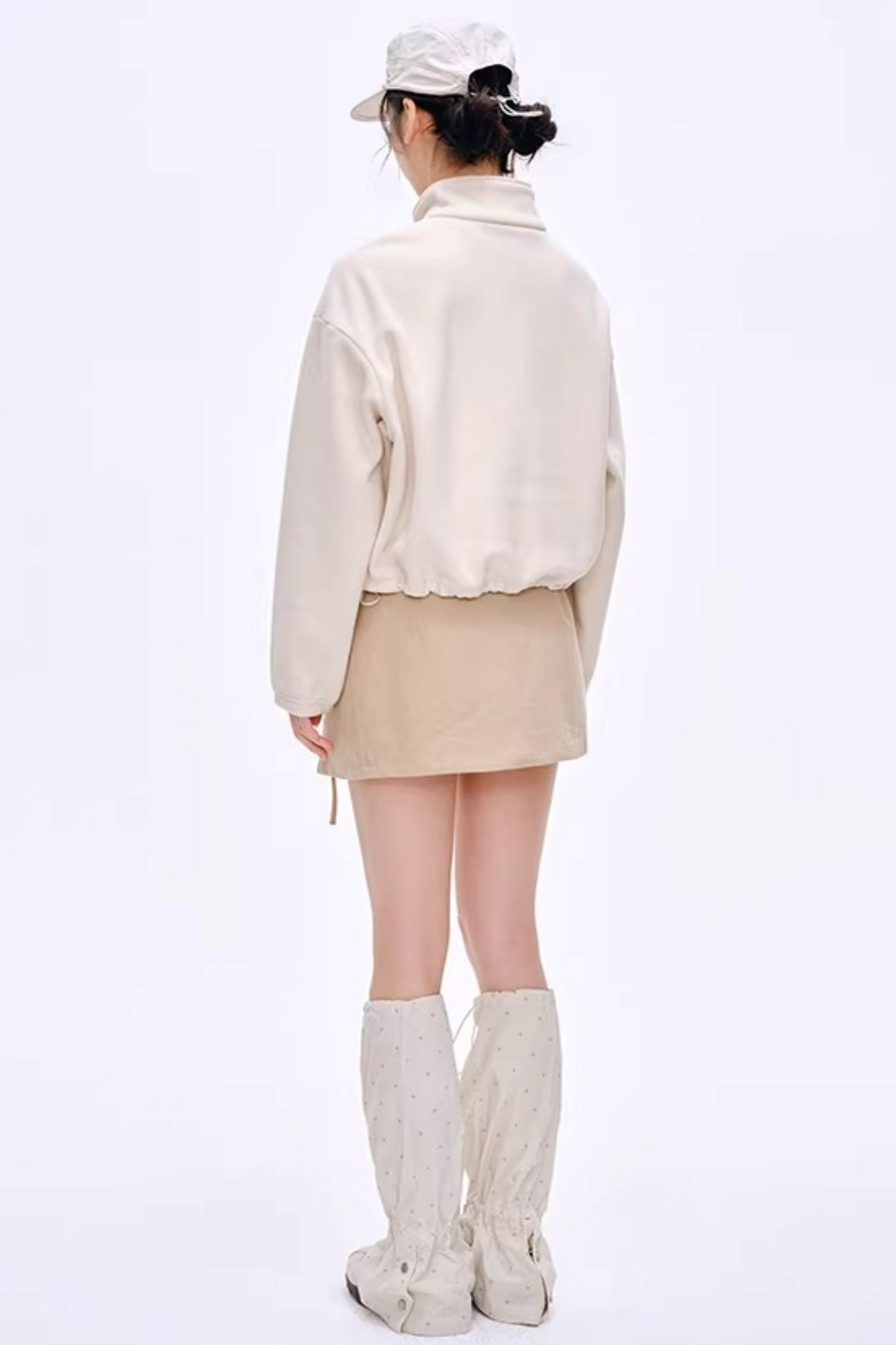 Side Slit Hip-Hugging Skirt Pants