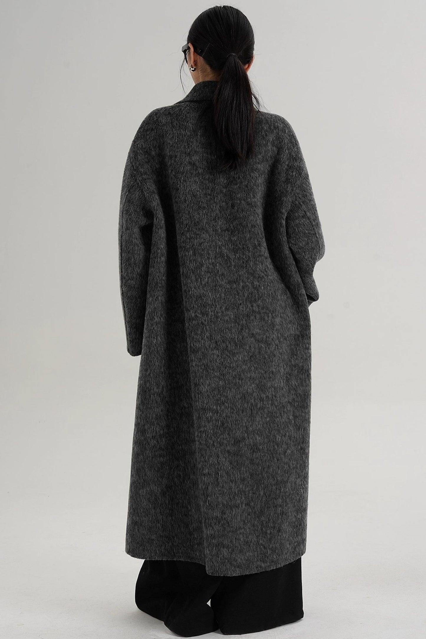 Pocket Design Wool Coat